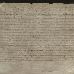 Charte de Henti II, confirmation des privilèges de franc-salé au Havre, Fontainebleau (22 mai 1555)